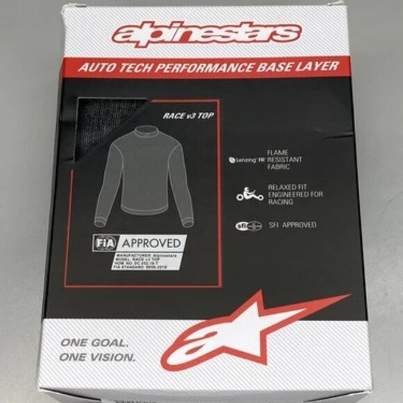 NEW ALPINESTARS T-Shirt Top Anthracite/Melange Gray Size L Race V3 Long Sleeve - Picture 6 of 13